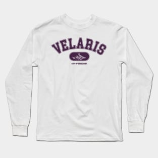 ACOTAR Velaris College Sweatshirt Logo Purple Long Sleeve T-Shirt